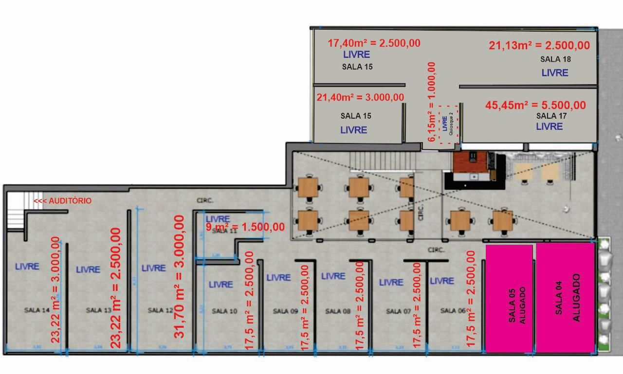 Sala para alugar por R$ 1.500/mês - Heliópolis - Garanhuns/PE