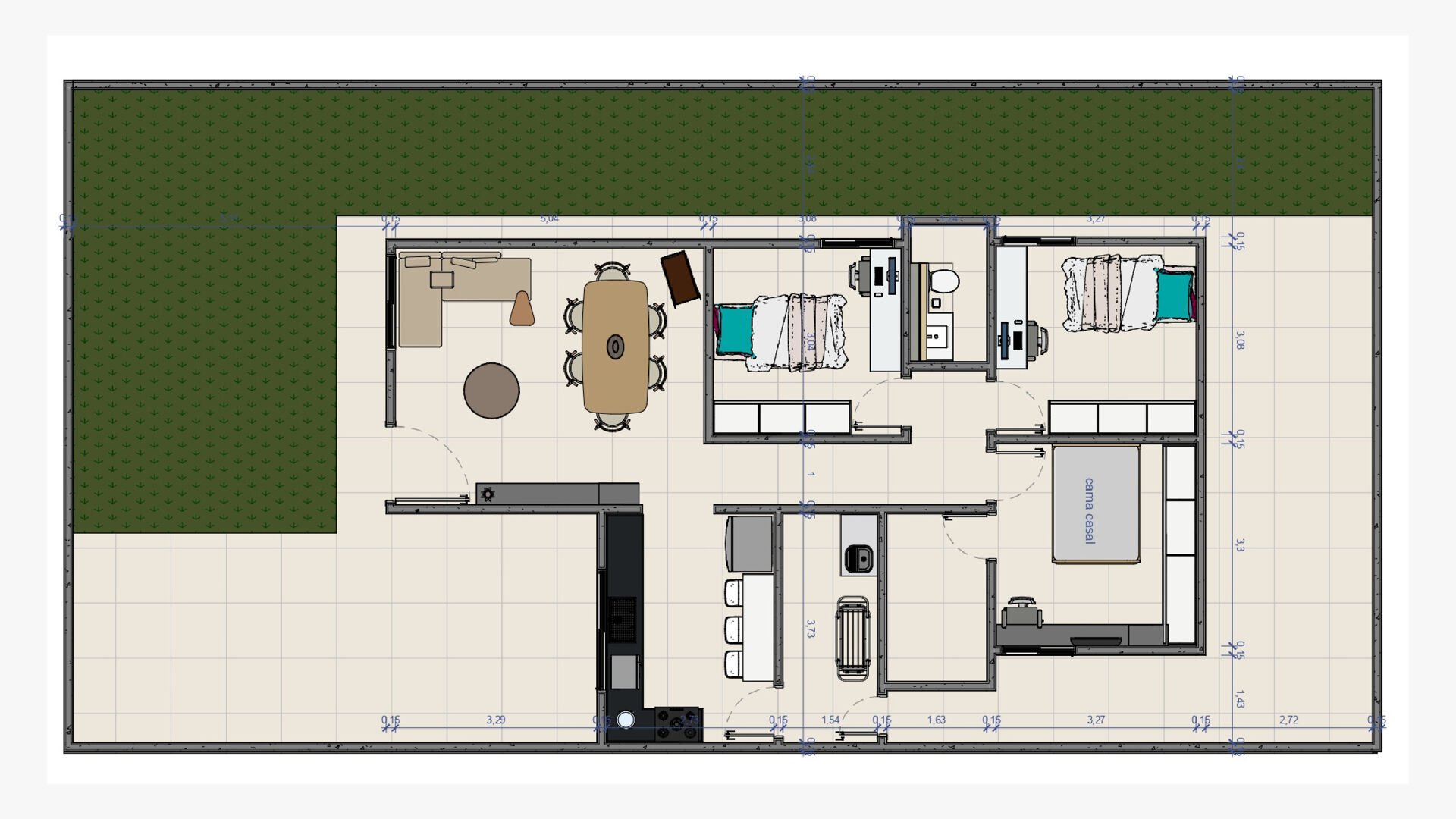 Imagens do imóveis Casa Padrão á venda por R$ 399.000,00 no bairro Cidade Das Flores