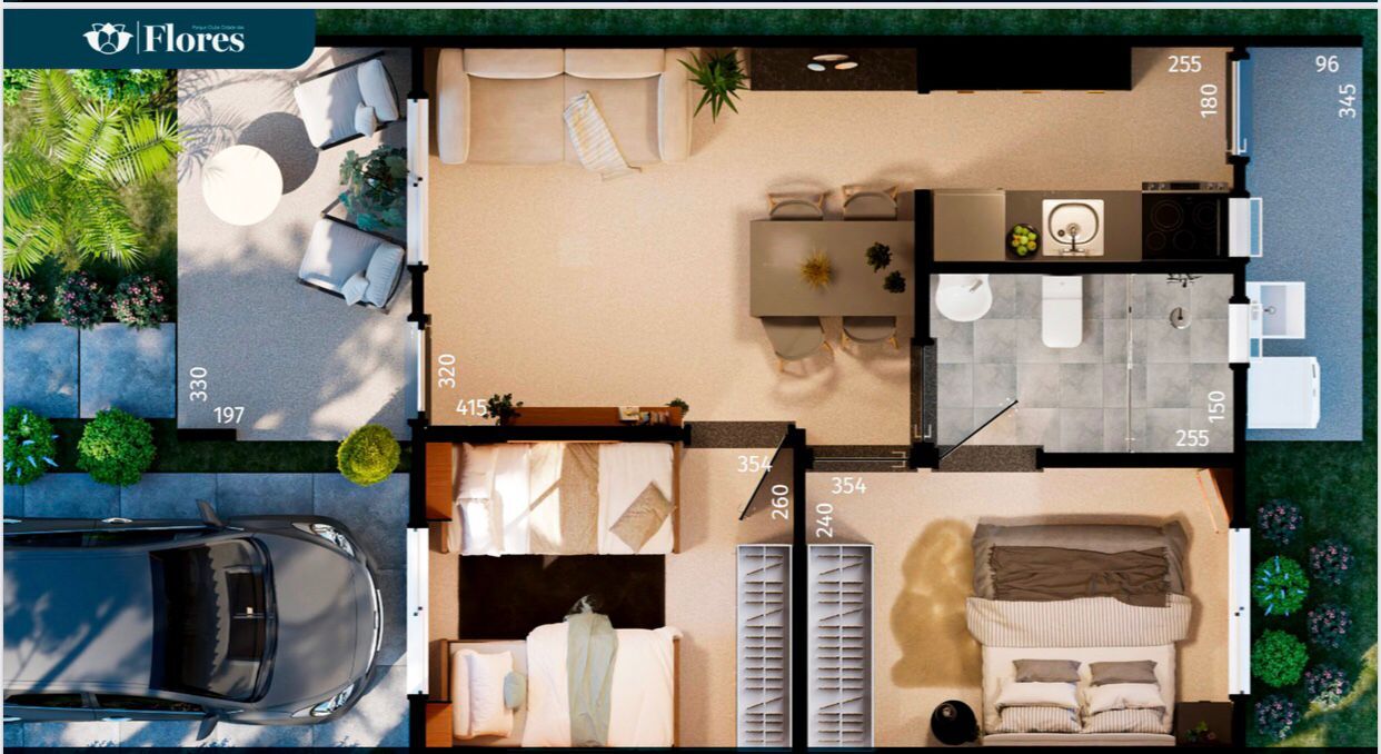 Casa à Venda em Condomínio no Bairro Cidade das Flores por R$ 190.000,00