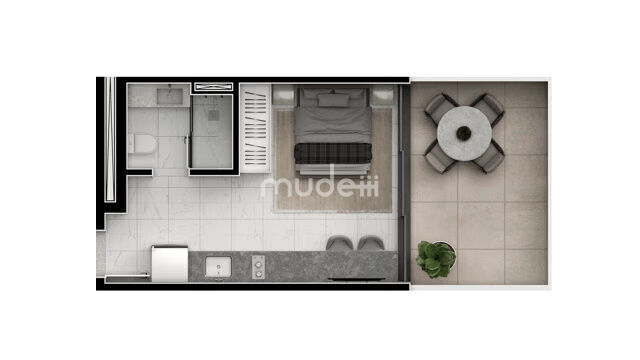 Apartamento 1 quarto à venda em Centro, São José dos Pinhais — Verus - foto 11