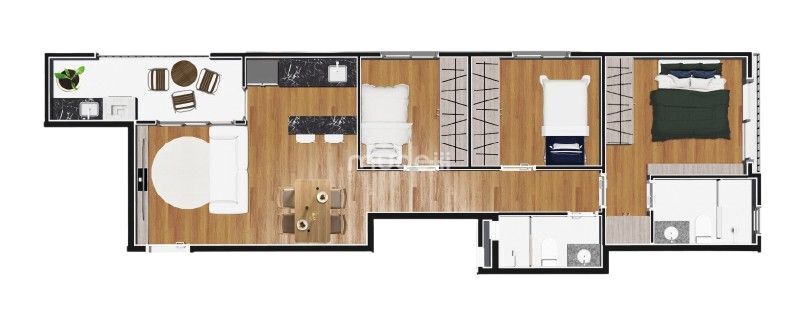 Apartamento 3 quartos à venda em São Pedro, São José dos Pinhais - foto 14
