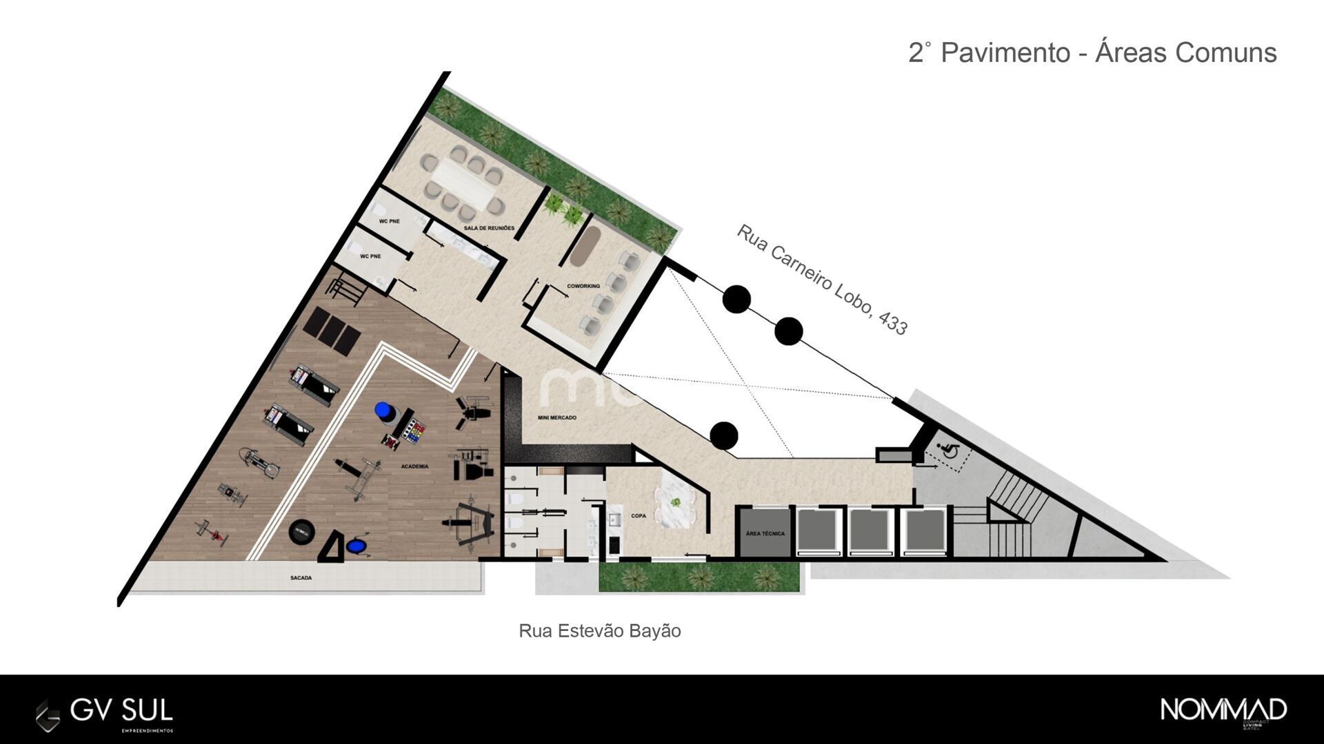 Apartamento 1 quarto à venda em Batel, Curitiba - foto 2