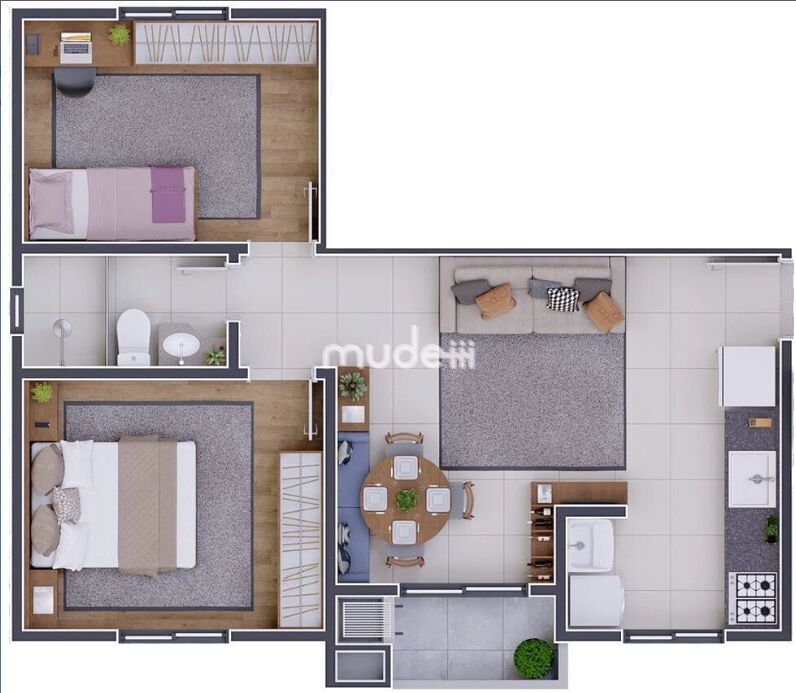 Apartamento 2 quartos à venda em Pedro Moro, São José dos Pinhais - foto 15