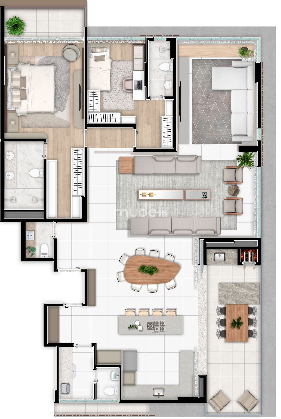Apartamento 3 quartos à venda em São Pedro, São José dos Pinhais - foto 20
