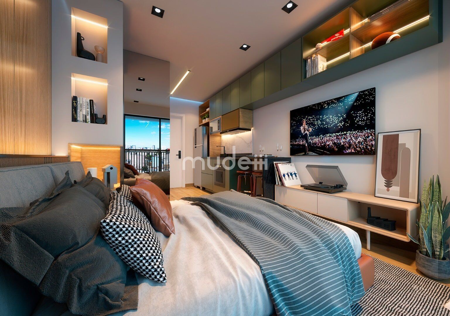 Apartamento 1 quarto à venda em Centro, Curitiba — Morá Refúgio Urbano - foto 3