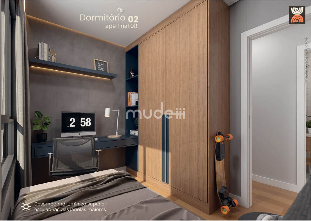 Apartamento 2 quartos à venda em Novo Mundo, Curitiba - foto 37