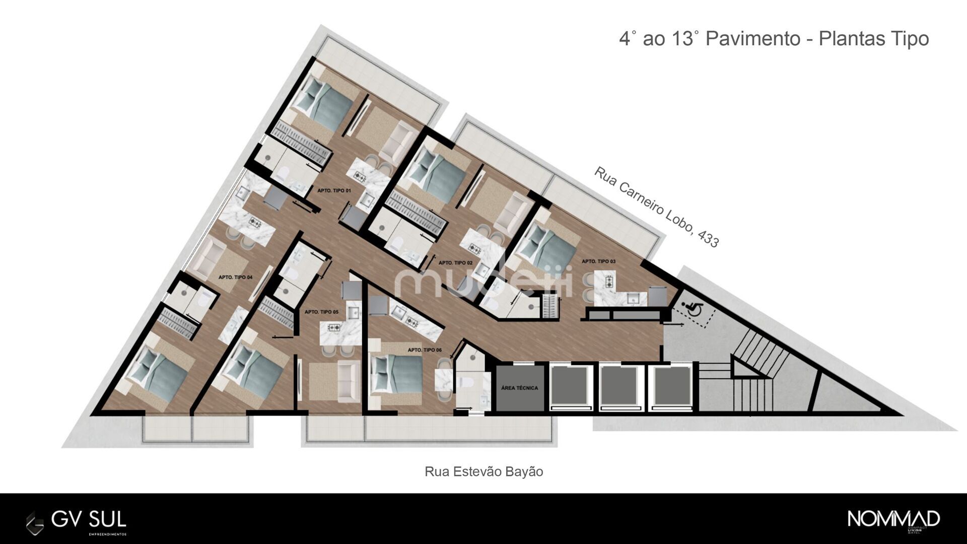 Apartamento 1 quarto à venda em Batel, Curitiba - foto 4