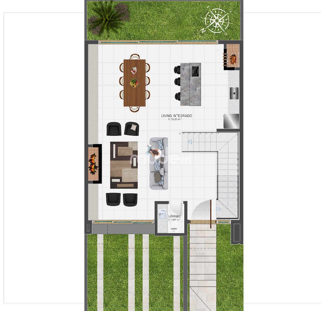 Casa 3 quartos à venda em Santa Cândida, Curitiba — Residencial Vivace - foto 5