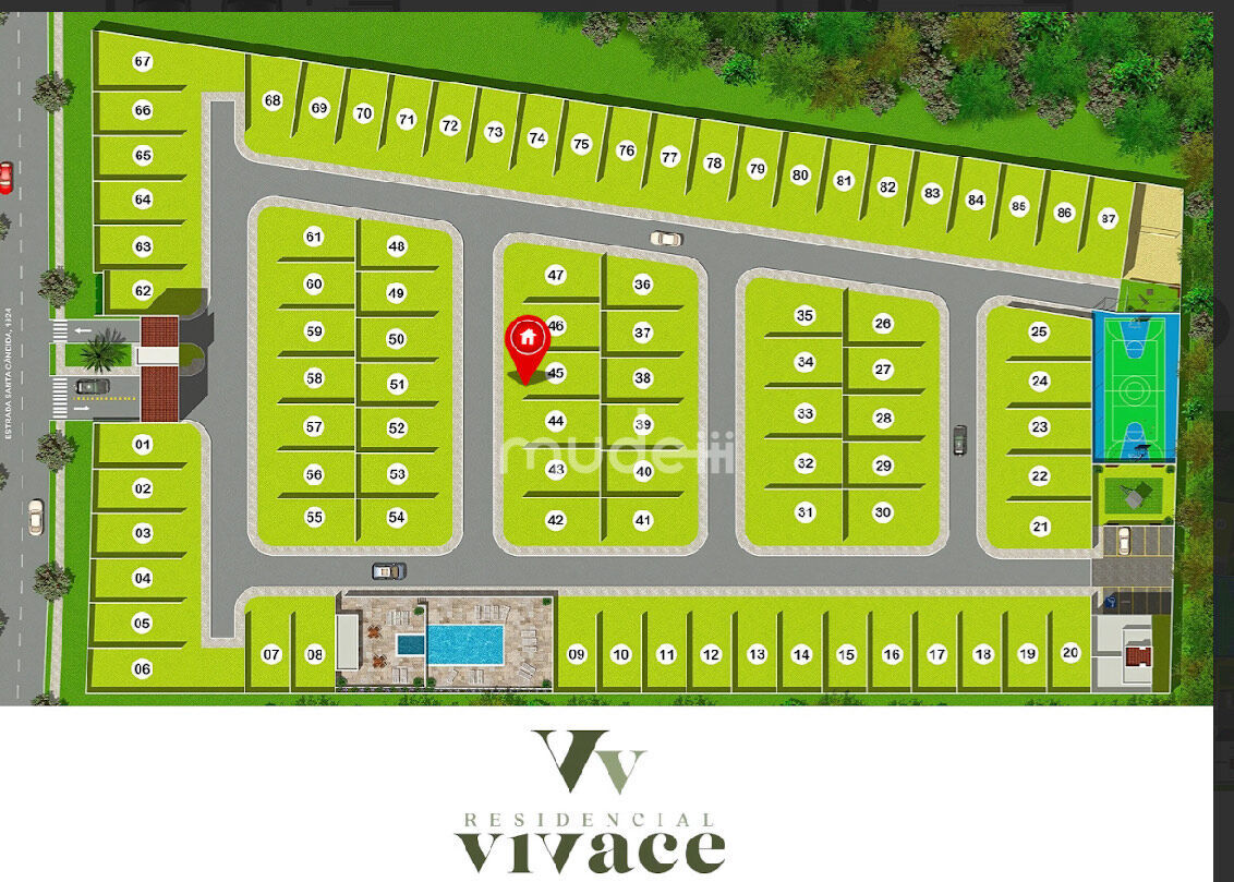 Casa 3 quartos à venda em Santa Cândida, Curitiba — Residencial Vivace - foto 6