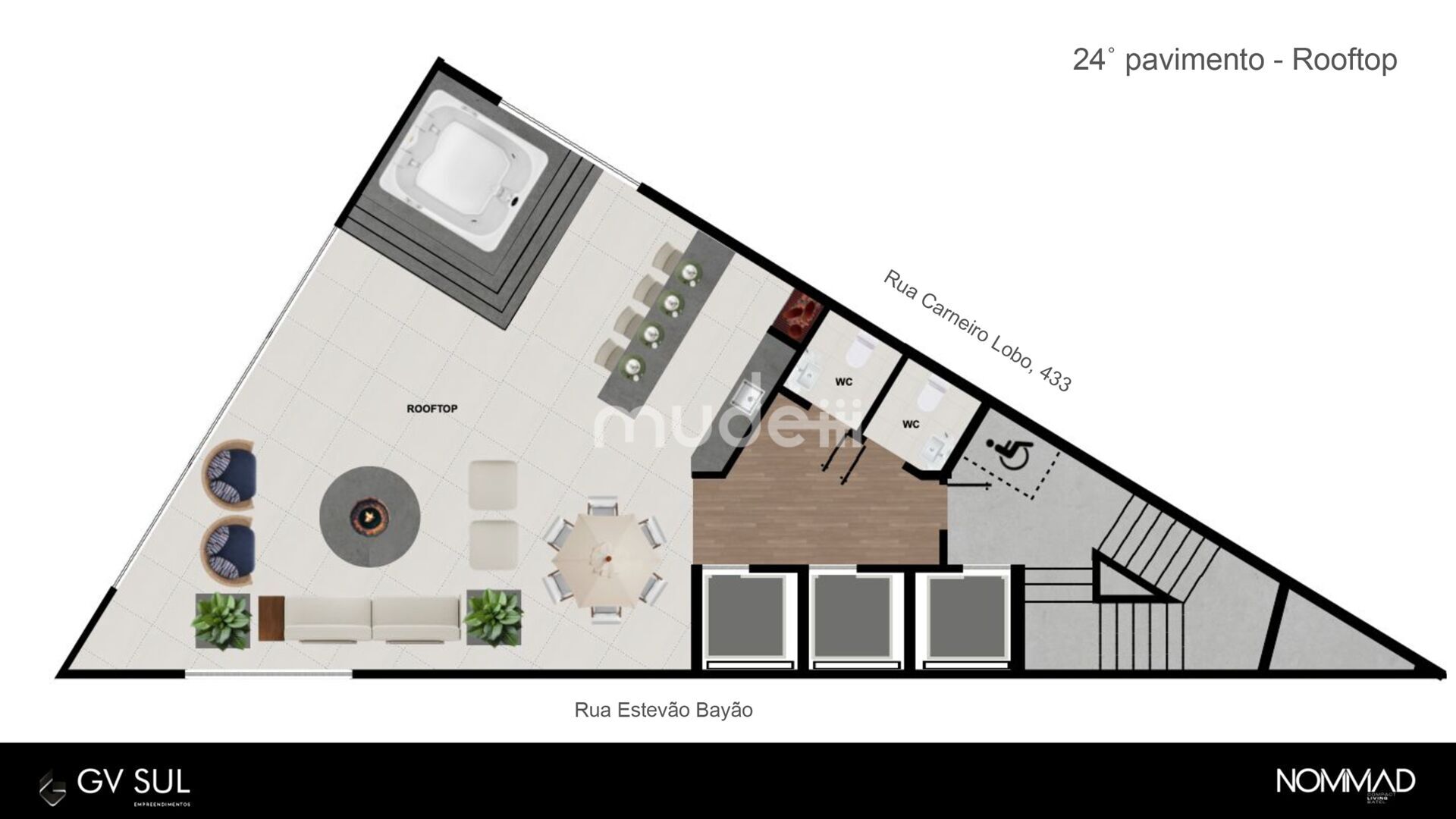 Apartamento 1 quarto à venda em Batel, Curitiba - foto 7