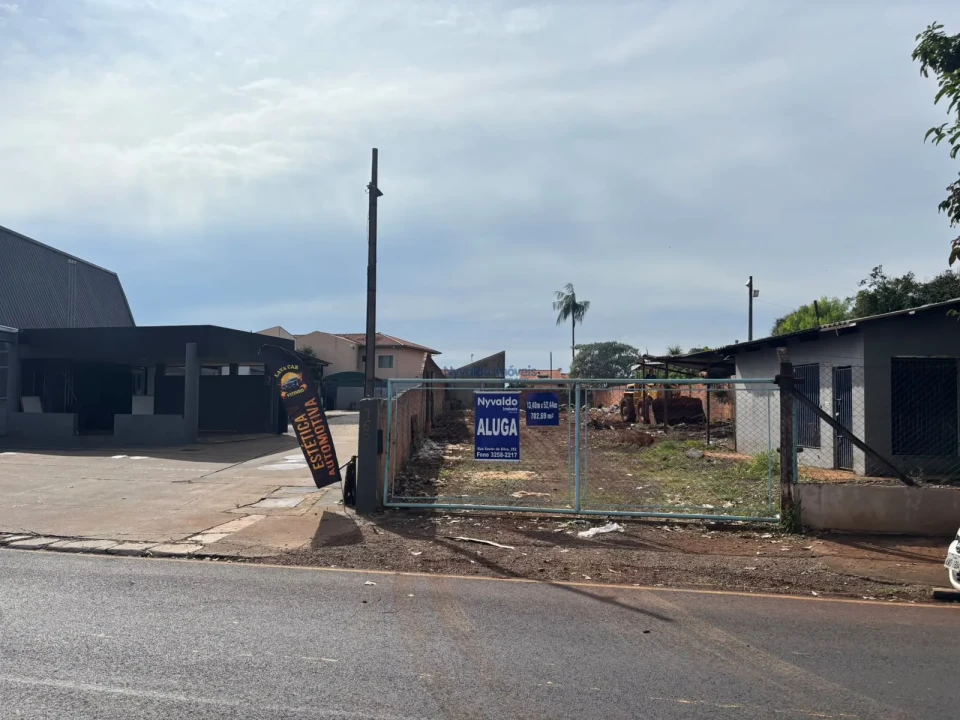 Terreno para Locação Comercial - Avenida 19 de Dezembro, 760, Ibiporã - PR.
