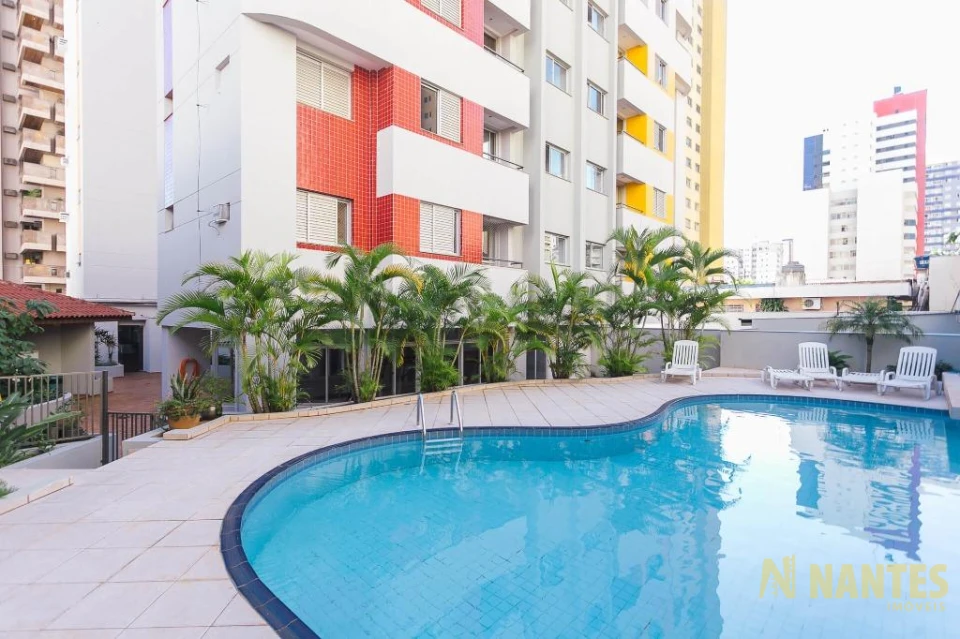 Apartamento a venda no Ed. Montpellier, 47 m² privativos, 1 quarto, Valor R$ 280.000 Centro de Londrina.