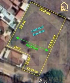 Imagens do imóveis Terreno (Em rua) à Venda, 2505m² - Bairro Jardim São José em Vargem Grande do Sul