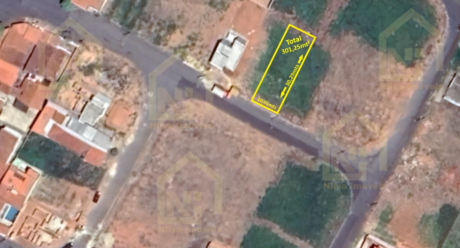 Imagens do imóveis Terreno (Em rua) à Venda, 301m² - Bairro Jardim Bela Vista em Vargem Grande do Sul