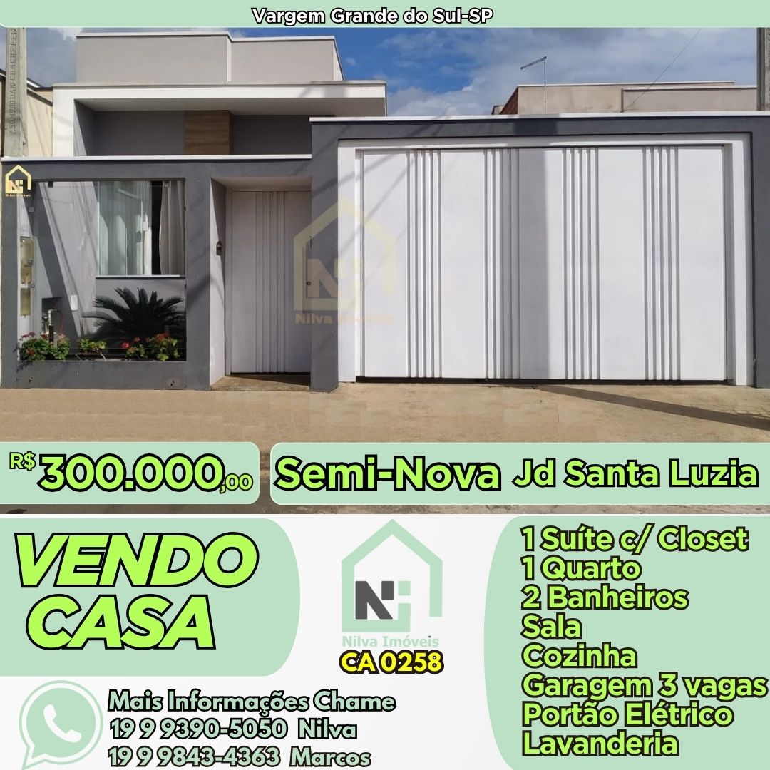 Imagens do imóveis Casa (Padrão), com 1 quartos e 2 banheiros à Venda, 160 m² em Vargem Grande do Sul/SP