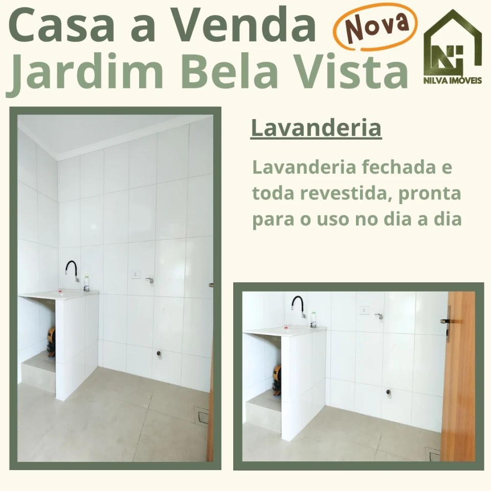 Imagens do imóveis Vendo Casa Nova com dois quartos e área Gourmet, Jardim Petunia