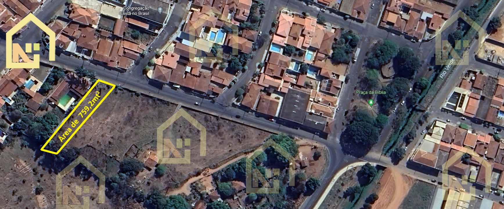 Imagens do imóveis Terreno (Em rua) à Venda, 759m² - Bairro Jardim Fortaleza em Vargem Grande do Sul