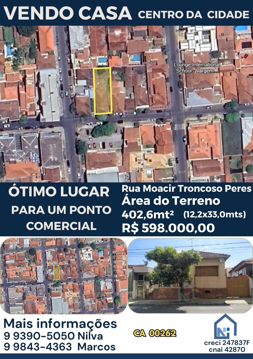Imagens do imóveis Casa (Padrão), com 3 quartos e 1 banheiros à Venda, 402 m² em Vargem Grande do Sul/SP