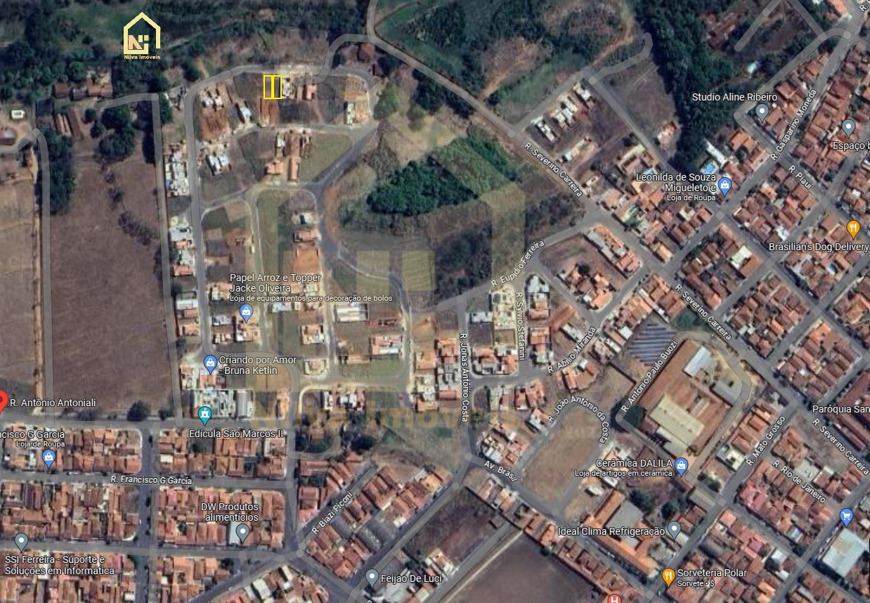 Imagens do imóveis Terreno (Em rua) à Venda, 160m² - Bairro Jd Verona em Vargem Grande do Sul