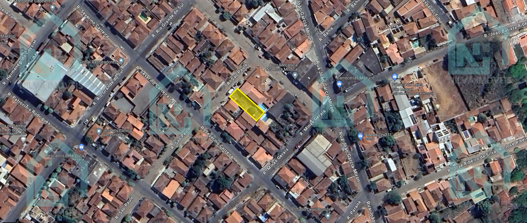 Imagens do imóveis Terreno (Em rua) à Venda, 363m² - Bairro Jardim Bela Vista em Vargem Grande do Sul