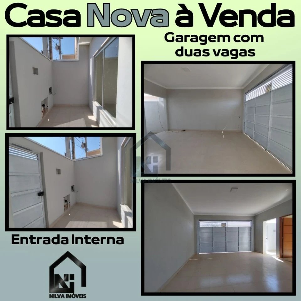 Imagens do imóveis Casa Nova à Venda- Suíte +  quarto - Duas vagas de garagem - Acabamento moderno e de qualidadea