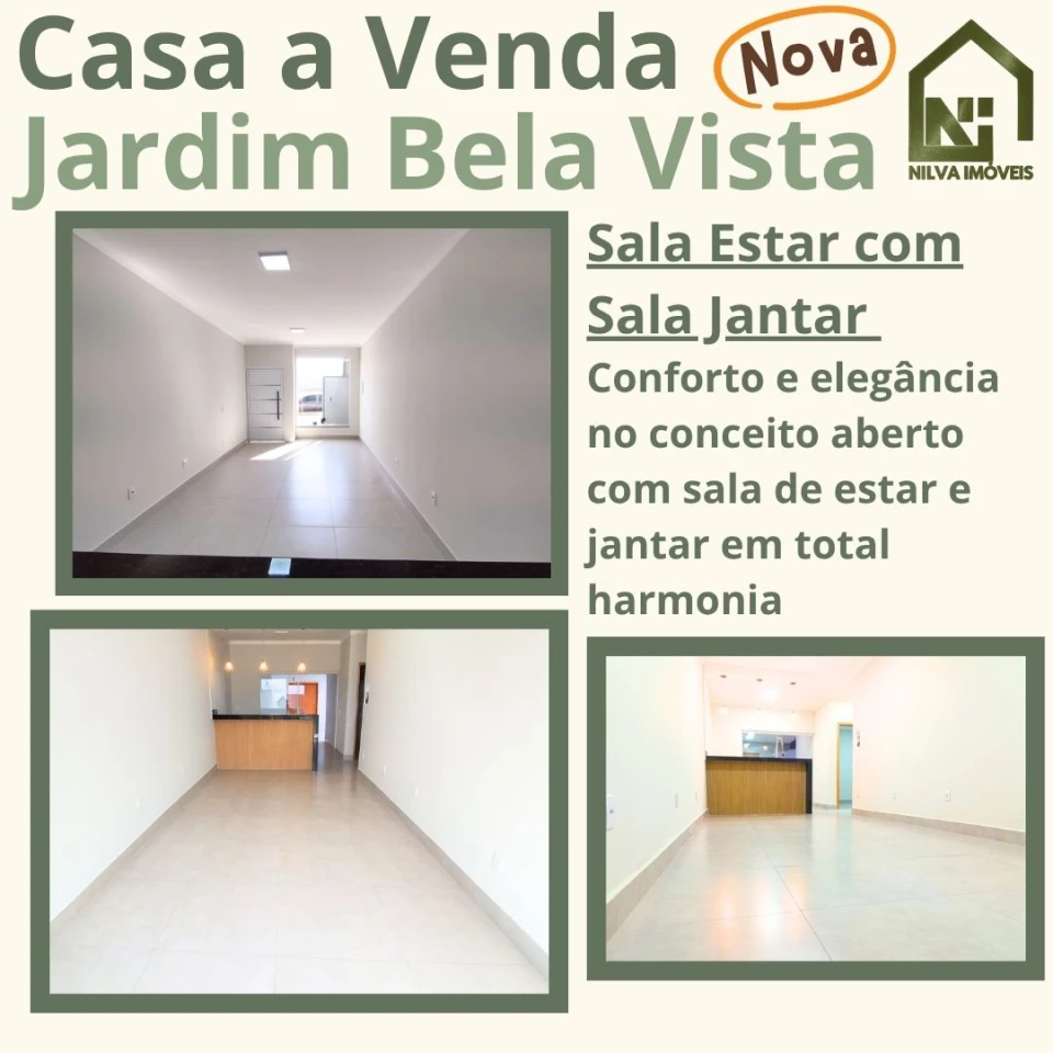 Imagens do imóveis Vendo Casa Nova com dois quartos e área Gourmet, Jardim Petunia