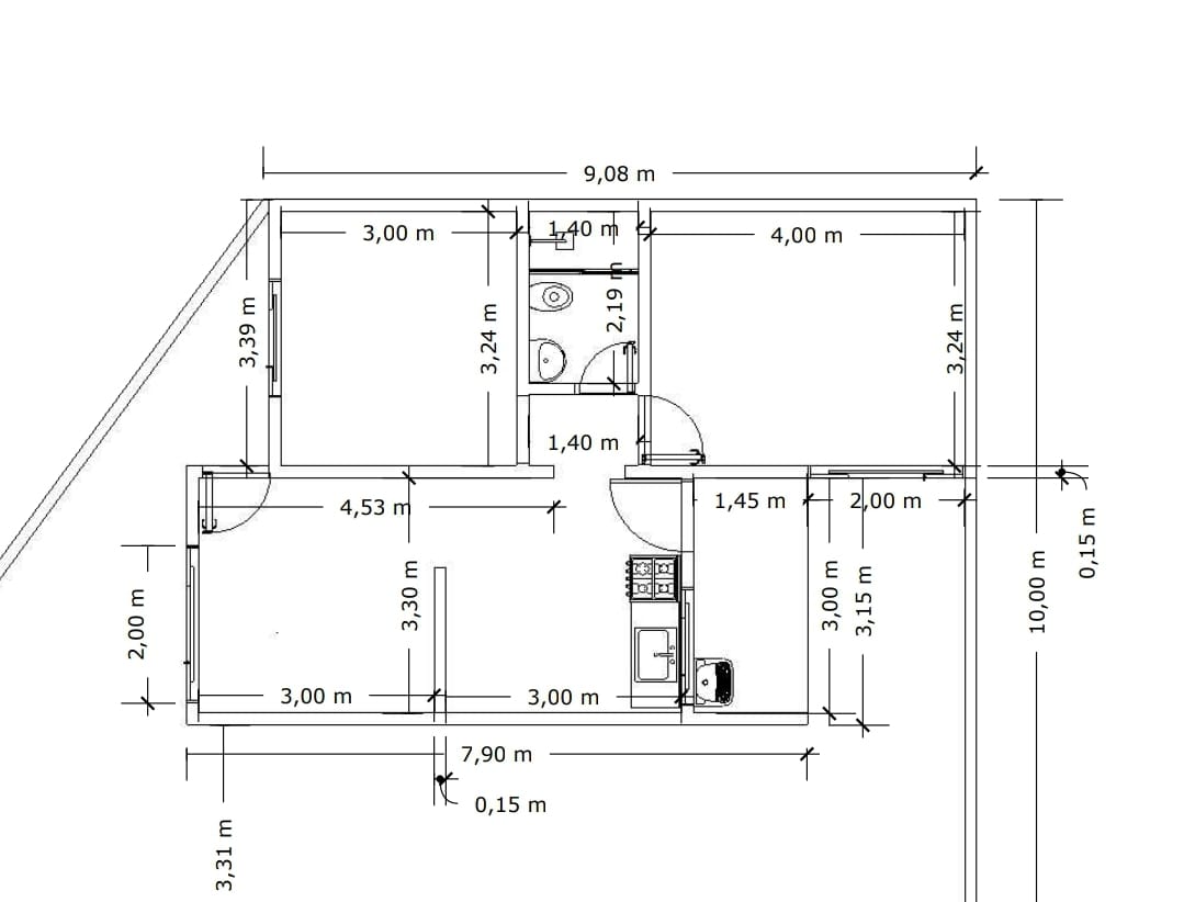 Imagens do imóveis Casa (Padrão), com 2 quartos e 1 banheiros à Venda, 130 m² em Casa Branca/SP