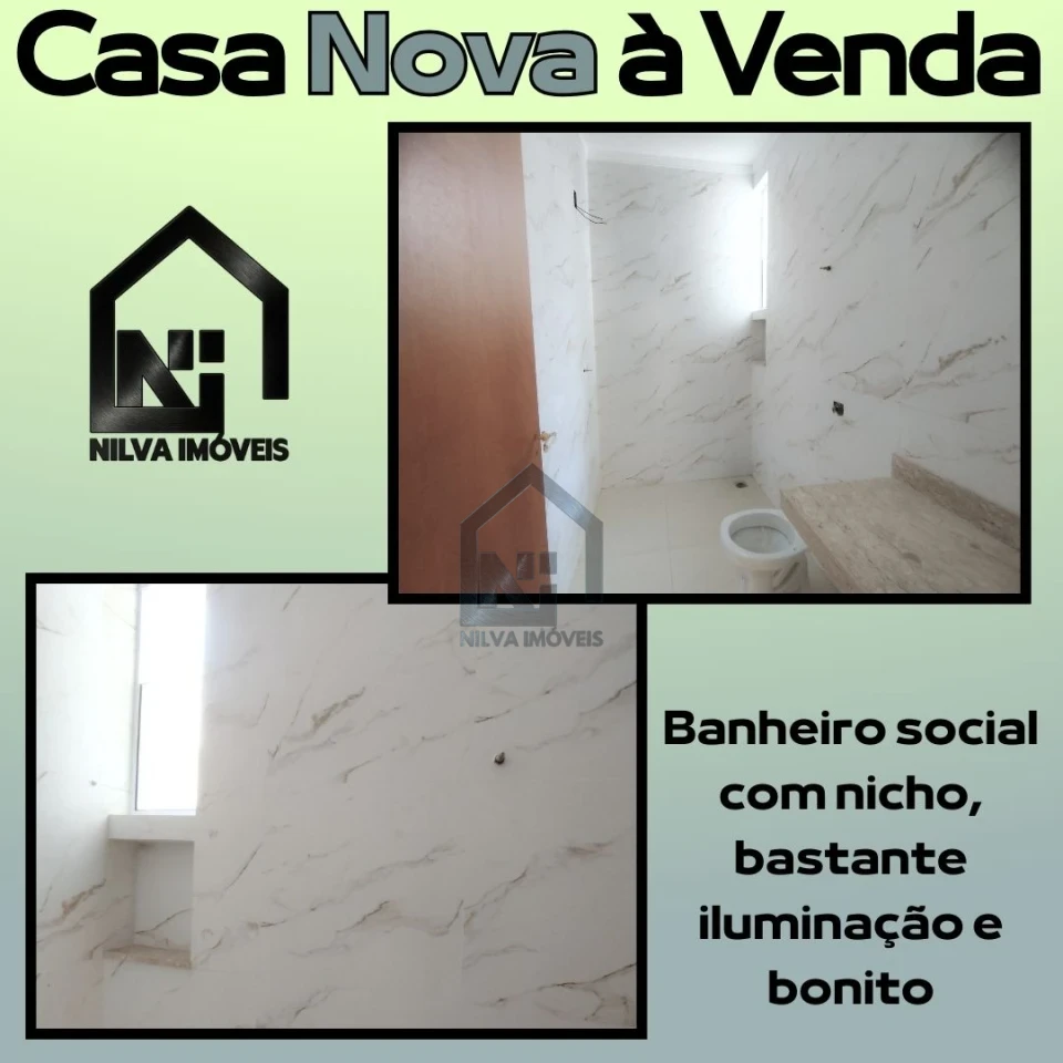 Imagens do imóveis Casa Nova à Venda- Suíte +  quarto - Duas vagas de garagem - Acabamento moderno e de qualidadea