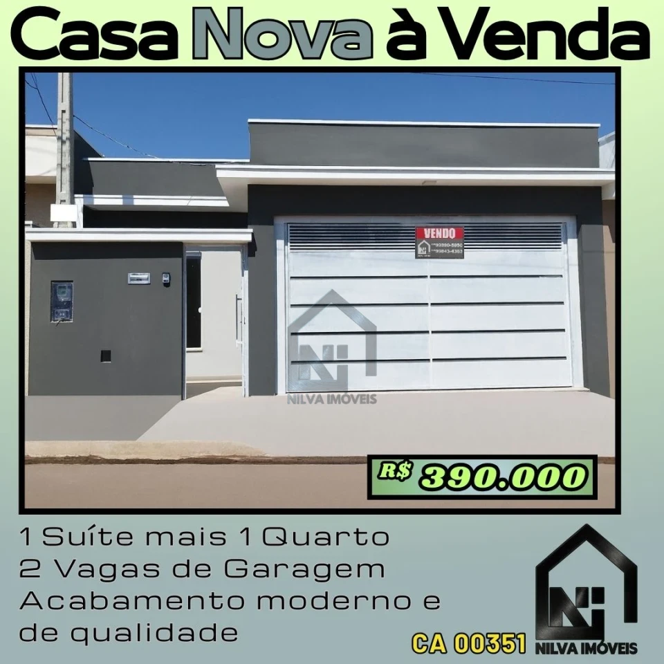 Imagens do imóveis Casa Nova à Venda- Suíte +  quarto - Duas vagas de garagem - Acabamento moderno e de qualidadea