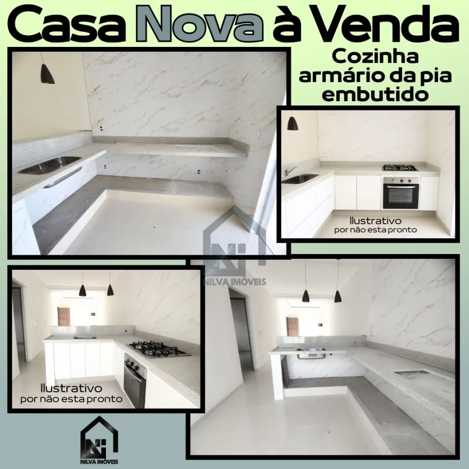 Imagens do imóveis Casa Nova à Venda- Suíte +  quarto - Duas vagas de garagem - Acabamento moderno e de qualidadea