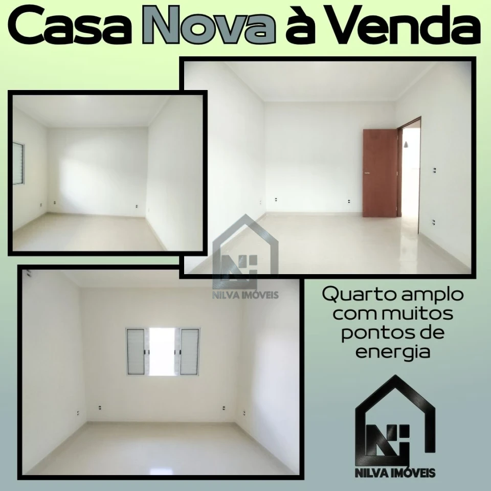 Imagens do imóveis Casa Nova à Venda- Suíte +  quarto - Duas vagas de garagem - Acabamento moderno e de qualidadea