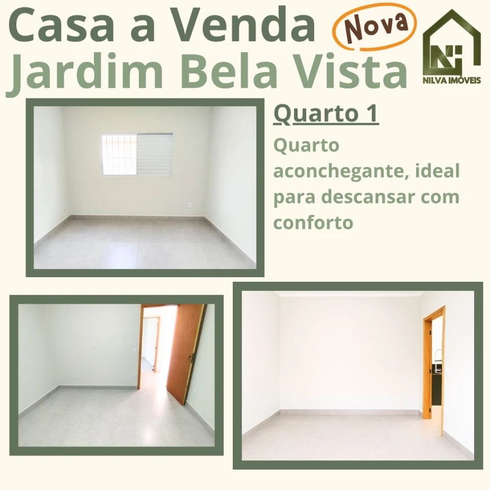 Imagens do imóveis Vendo Casa Nova com dois quartos e área Gourmet, Jardim Petunia