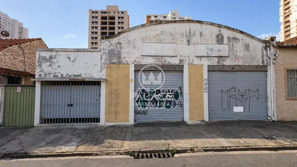 BARRACAO / GALPAO  PARA VENDA OU LOCAÇÃO / REGIAO CENTRAL / PIRACICABA