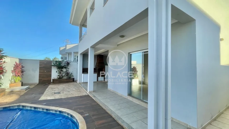 Casa para locação no Condomínio Terras de Piracicaba III