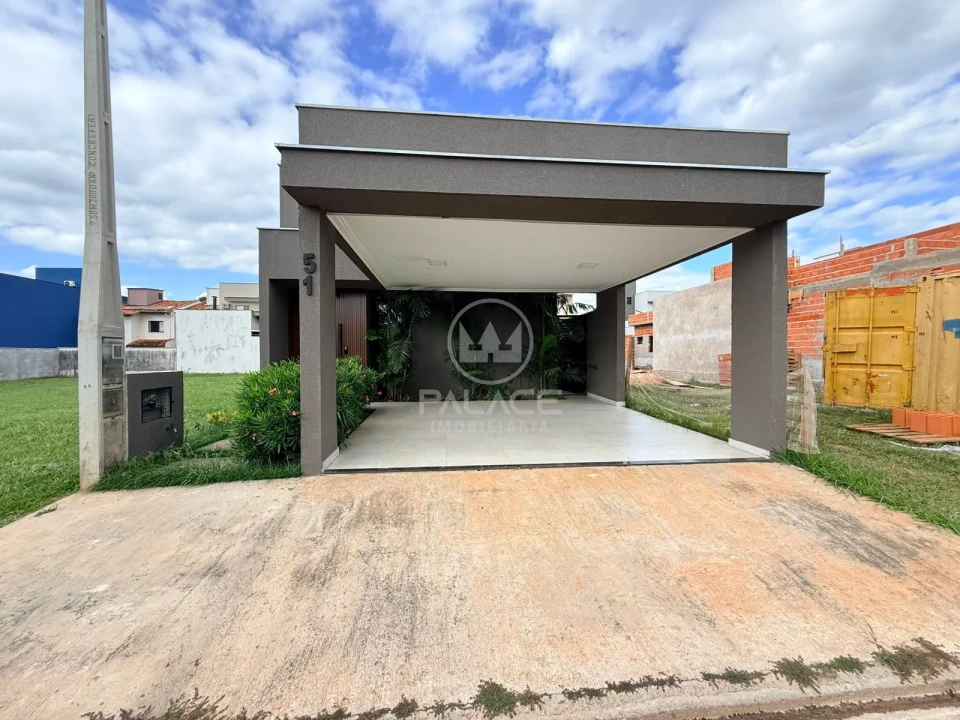 Casa a venda,  Nova em condomínio RECANTO PIRACICAMIRIM