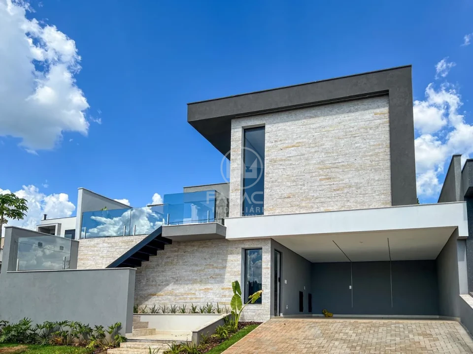 casa em condomínio à venda em santa rosa, piracicaba 3 quartos 196m²