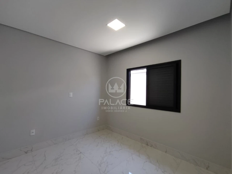 Casa Recém-Construída, 3 Quartos, Suíte, Churrasqueira Em Condomínio À Venda Residencial Mônaco Piracicaba