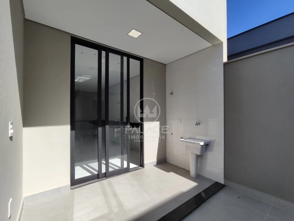 Casa Recém-Construída, 3 Quartos, Suíte, Churrasqueira Em Condomínio À Venda Residencial Mônaco Piracicaba