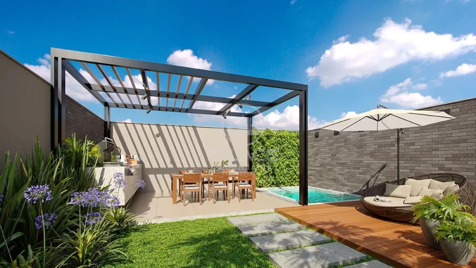 casa em condomínio à venda em glebas california, piracicaba 2 quartos 48m²
