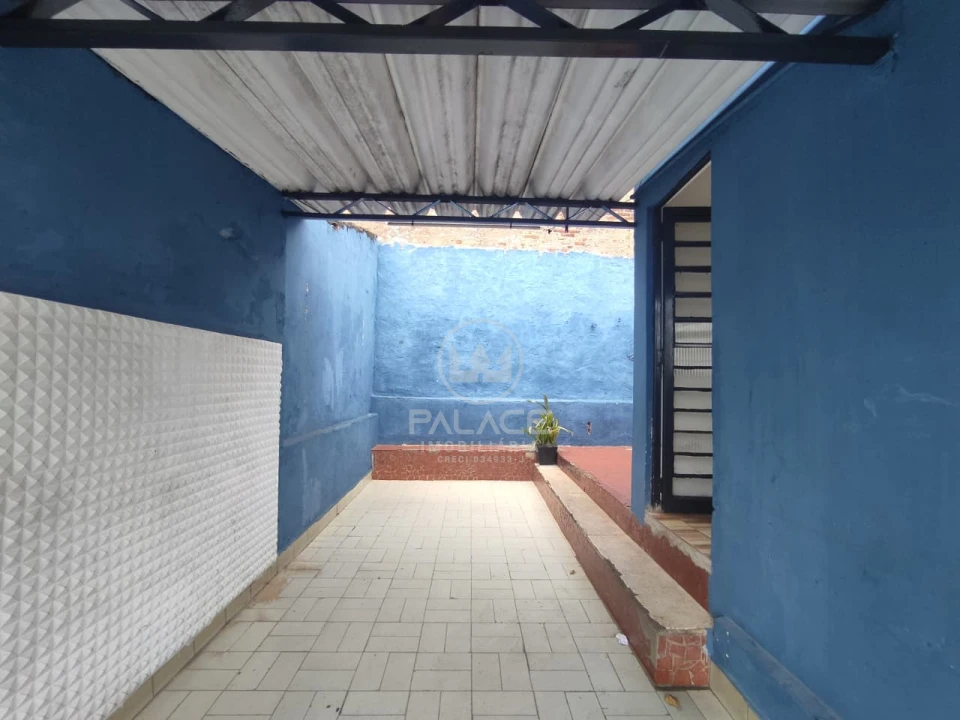 Casa Térrea, 2 Quartos, 1 Vaga Coberta Para Alugar Paulista Piracicaba