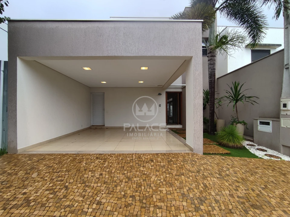 Casa Em Condomínio 3 Quartos, Piscina, Churrasqueira Para Alugar Condomínio Lazuli Club Piracicaba