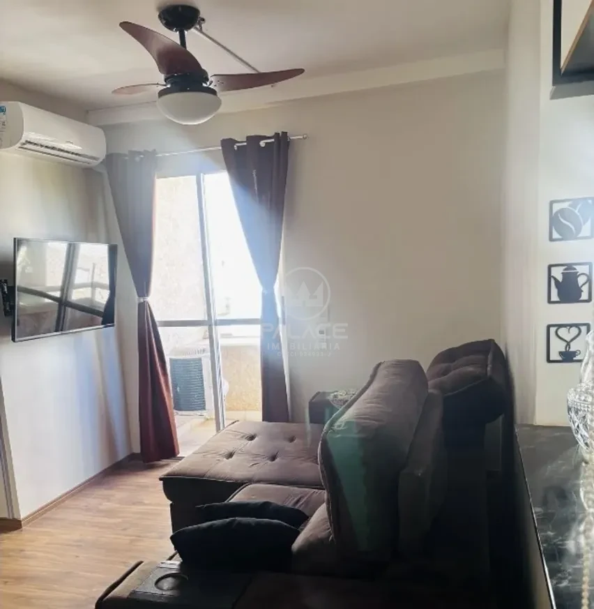 Apartamento mobiliado Residencial Las Rocas, Piracicamirim
