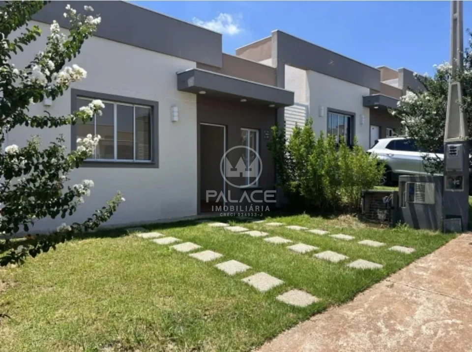 Casa em condomínio, 2 suítes e 2 vagas, Reserva Taquaral II, Piracicaba, SP.