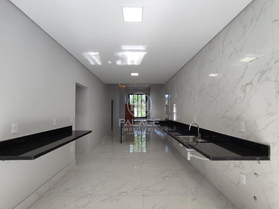 Casa Recém-Construída, 3 Quartos, Suíte, Churrasqueira Em Condomínio À Venda Residencial Mônaco Piracicaba