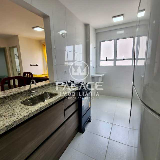 Apartamento para locação mobiliado no Condominio Las Rocas, Piracicaba/SP.