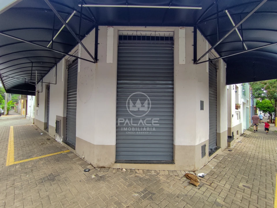 Salão Comercial Esquina Para Alugar, Rua do Porto, Centro Piracicaba
