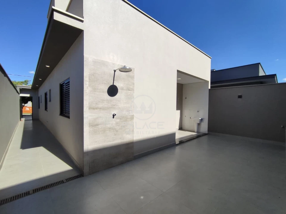 Casa Recém-Construída, 3 Quartos, Suíte, Churrasqueira Em Condomínio À Venda Residencial Mônaco Piracicaba