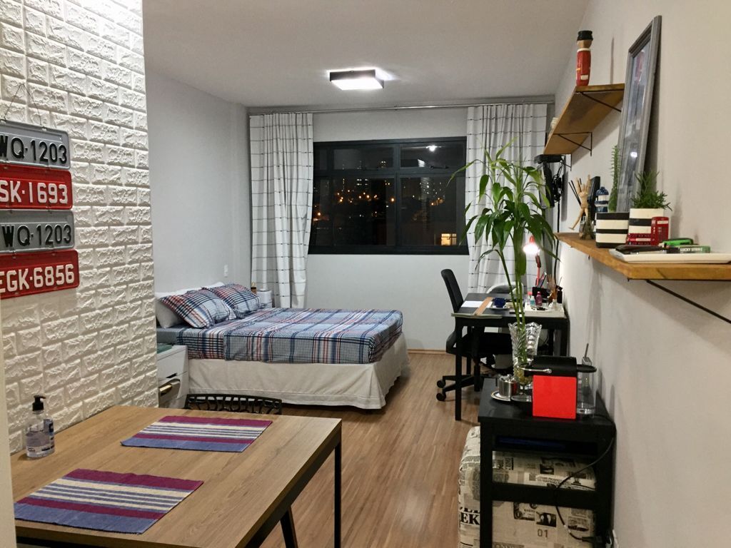 Linda Kitnet mobiliada em ótima localização - Centro - Piracicaba-SP