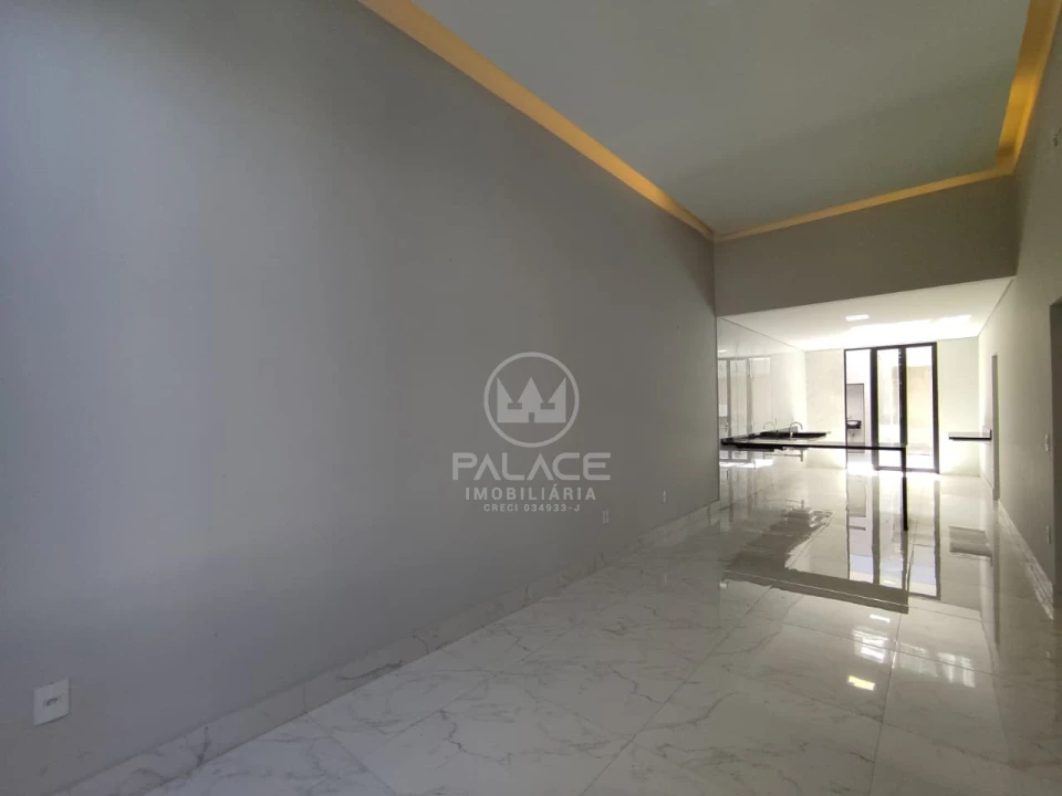 Casa Recém-Construída, 3 Quartos, Suíte, Churrasqueira Em Condomínio À Venda Residencial Mônaco Piracicaba