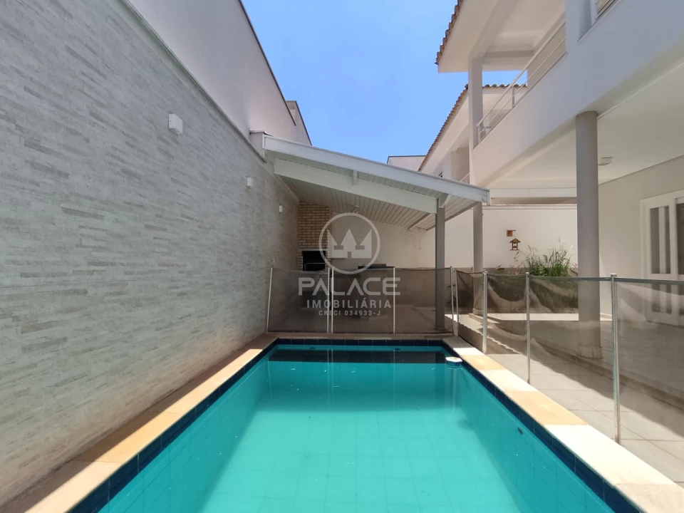 Casa 3 Suítes, Piscina, Churrasqueira Para Alugar Condomínio Terras De Piracicaba IV Piracicaba